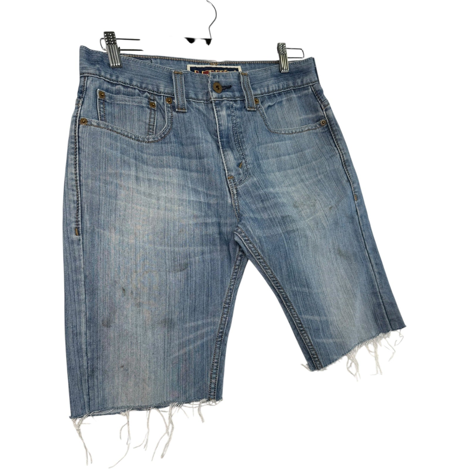 Vintage Levi's Skinny Denim Shorts 32x11