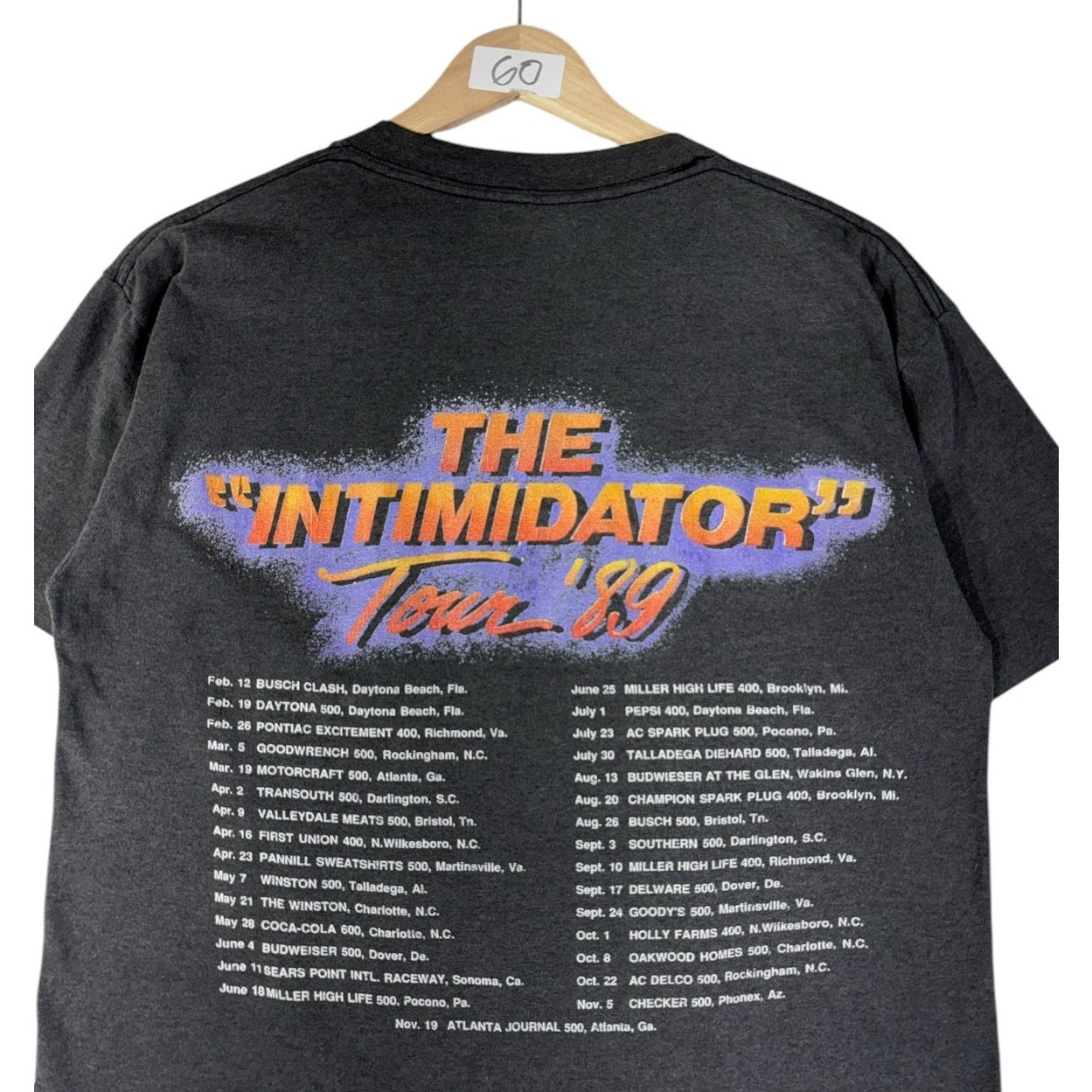 Vintage Dale Earnhardt Winston Cup Champion NASCAR T-Shirt