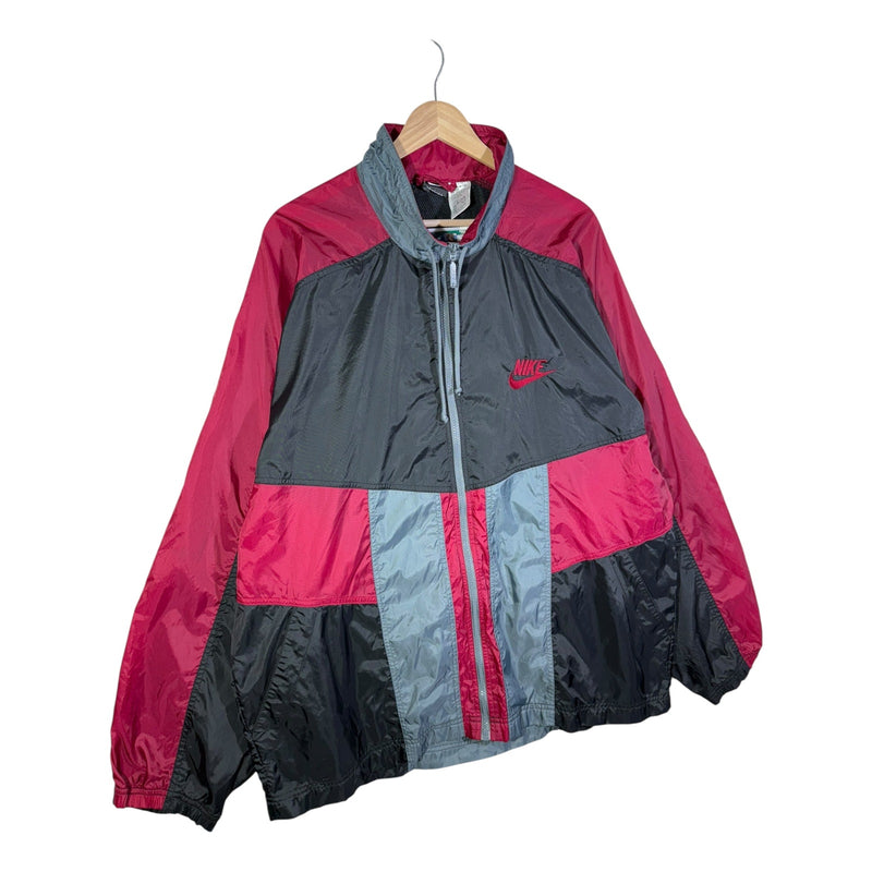 Vintage Nike Colorblock Chest Logo Windbreaker