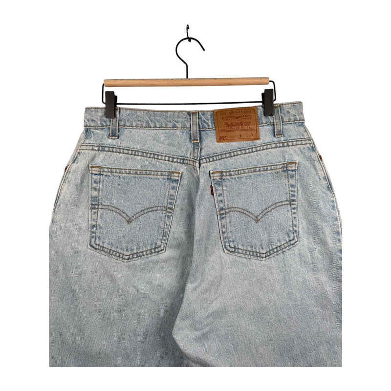 Vintage Levi's 505 Light Wash Denim Shorts 32