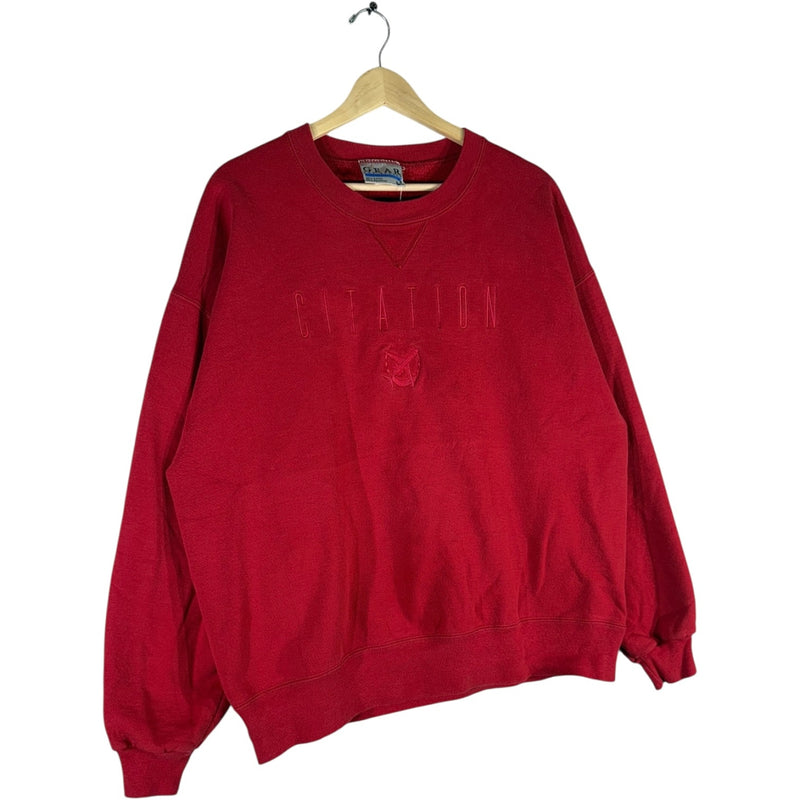 Vintage Citation Embroidered Crewneck
