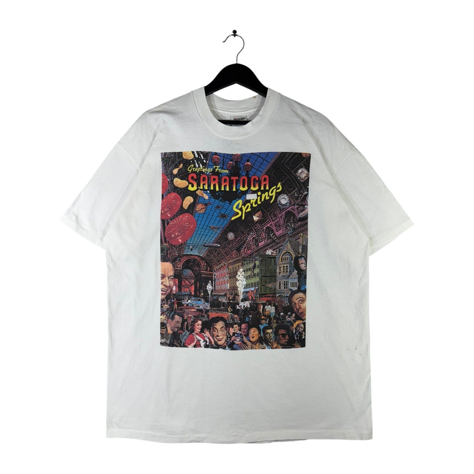 Vintage Saratoga Springs Souvenir T-Shirt