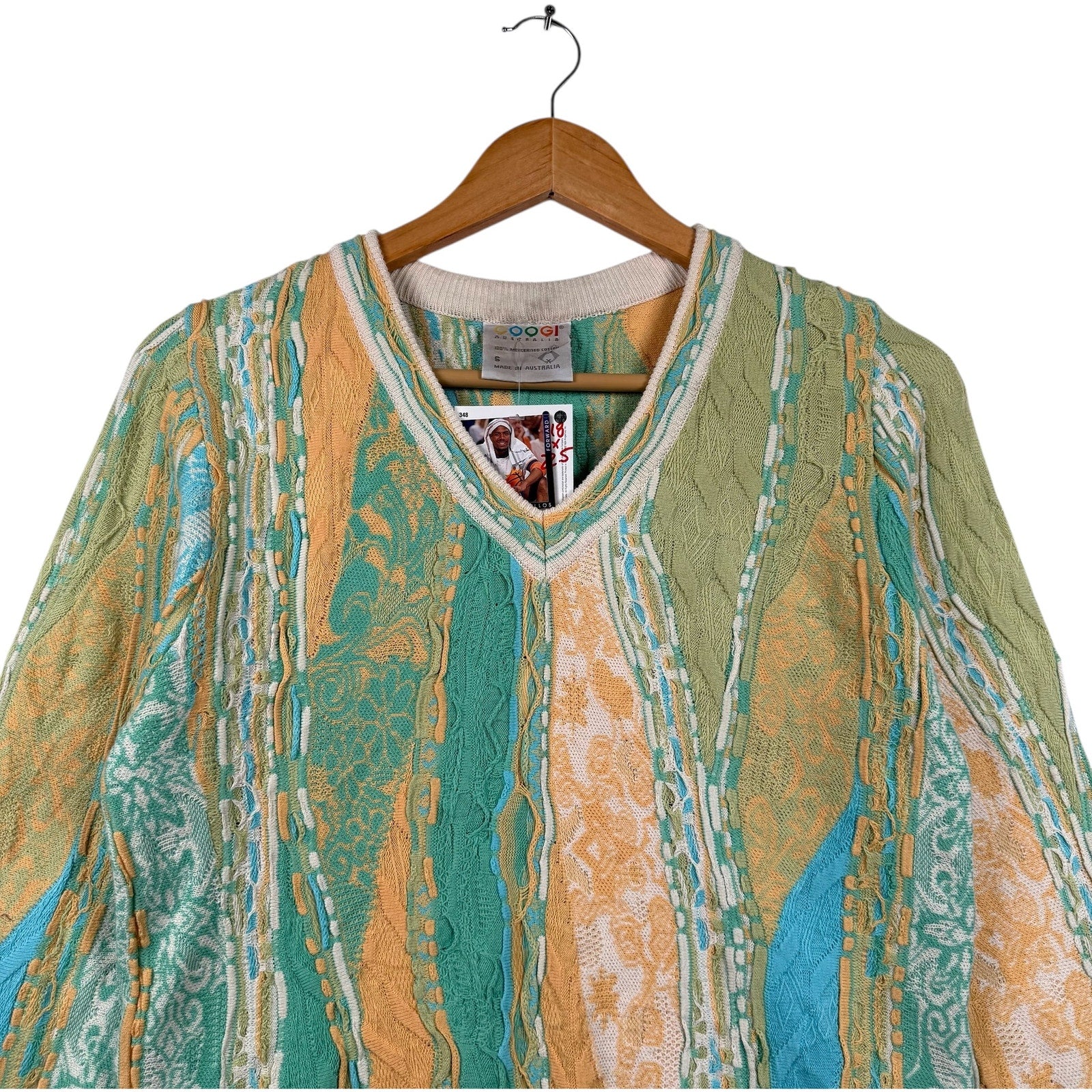 Vintage Coogi 3D Knit Textured Sweater