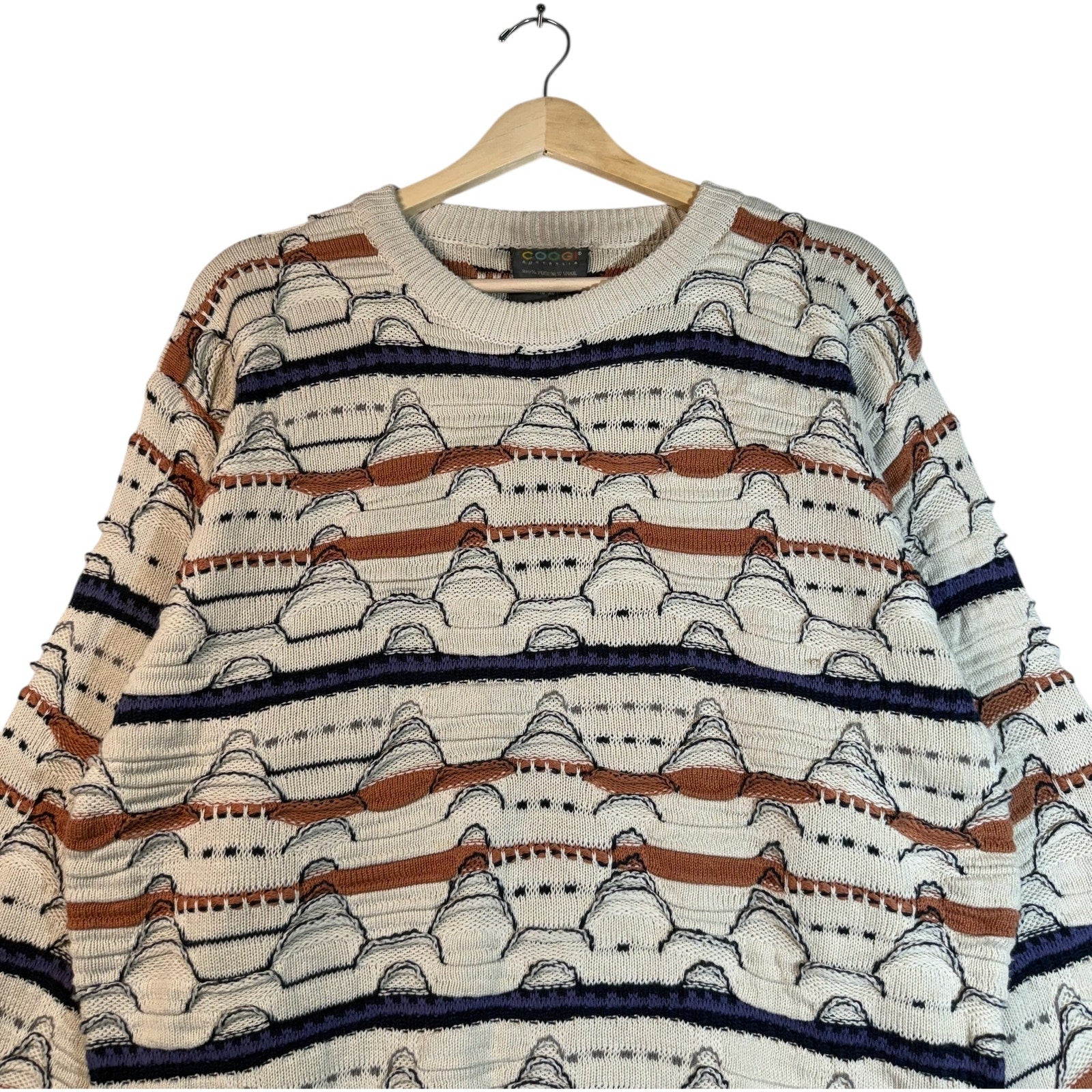 Vintage COOGI Striped Sweater