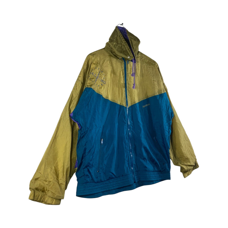 Vintage Reebok Alpino Colorblock Full Zip Windbreaker