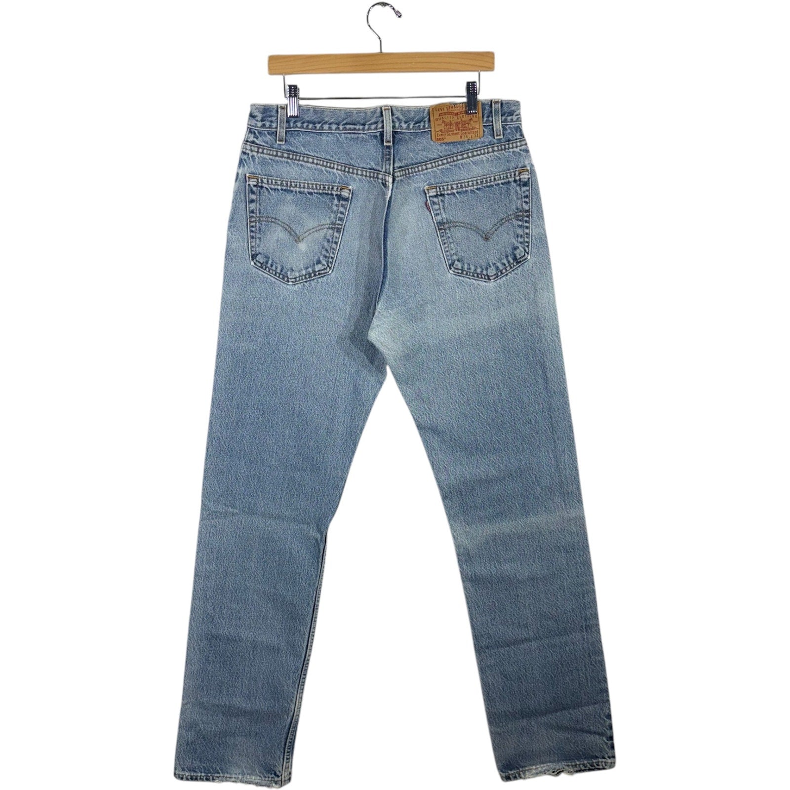 Vintage Levi's 505 Straight Leg Jeans 36x34