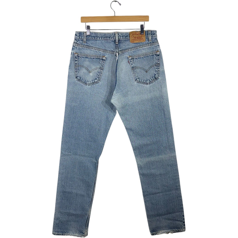 Vintage Levi's 505 Straight Leg Jeans 36x34