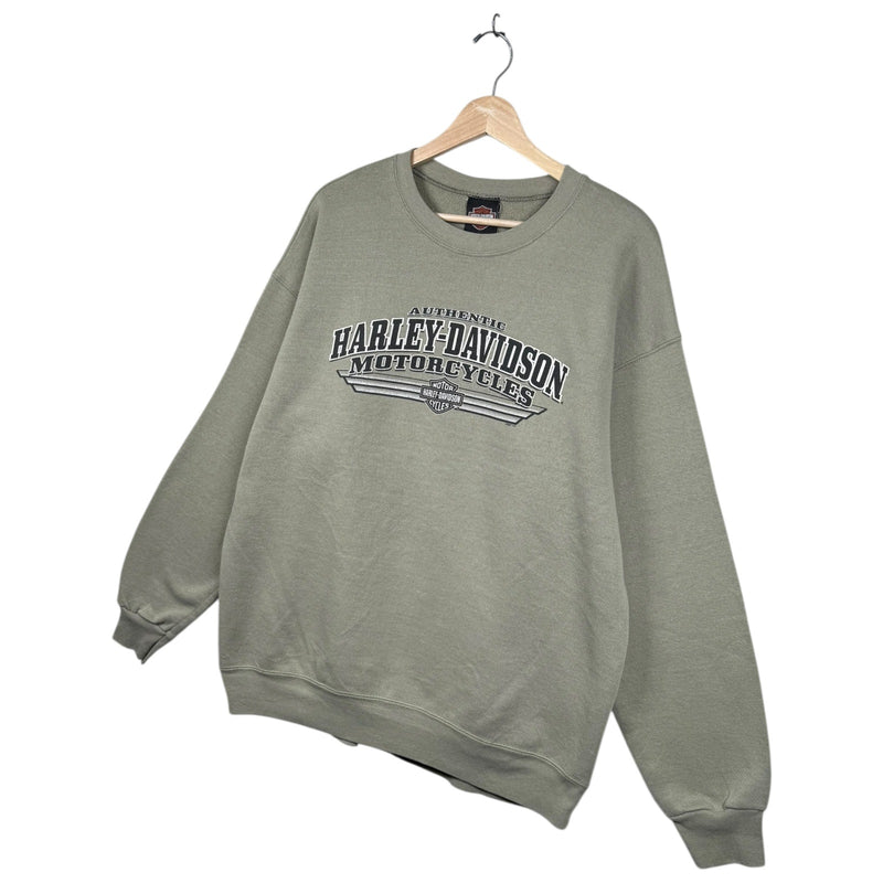 Vintage Harley Davidson Ghost Town Graphic Crewneck