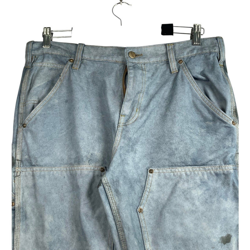 Vintage Carhartt Raw Hem Relaxed Carpenter Shorts 34