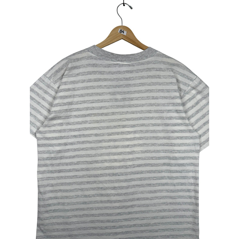 Vintage NBA Lakers 1991 Striped T-Shirt