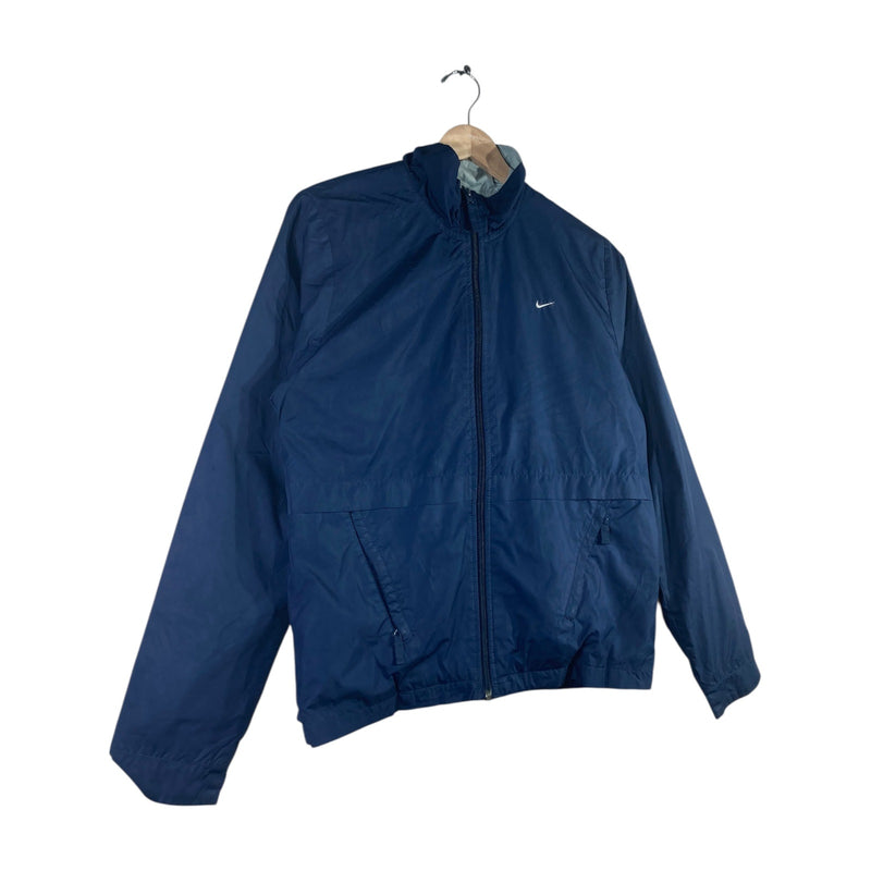 Vintage Nike Swoosh Chest Logo Zip-up Windbreaker Jacket