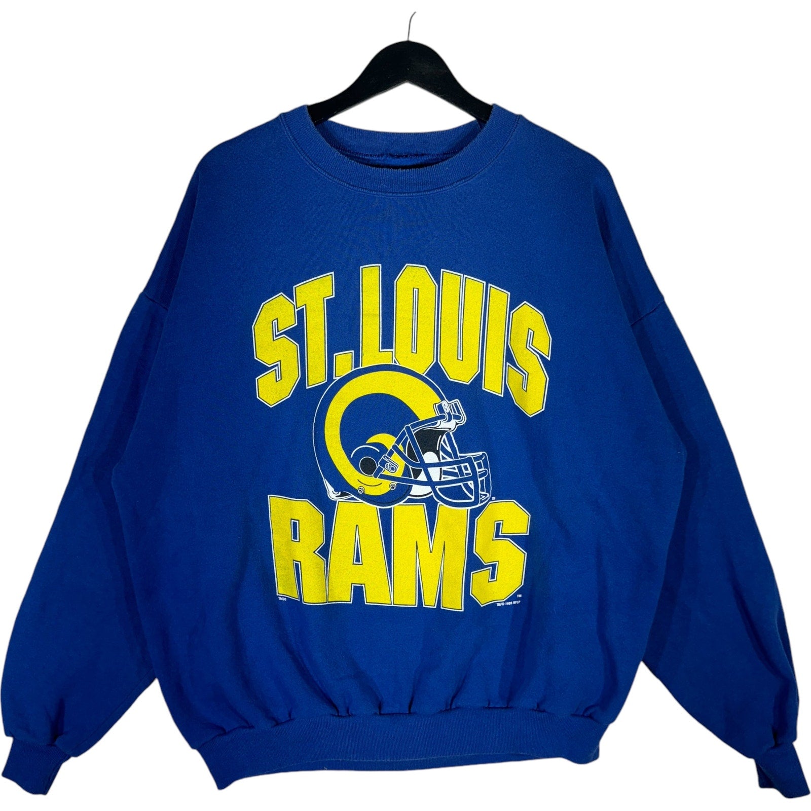 90s NFL St. offers Louis Rams crewneck