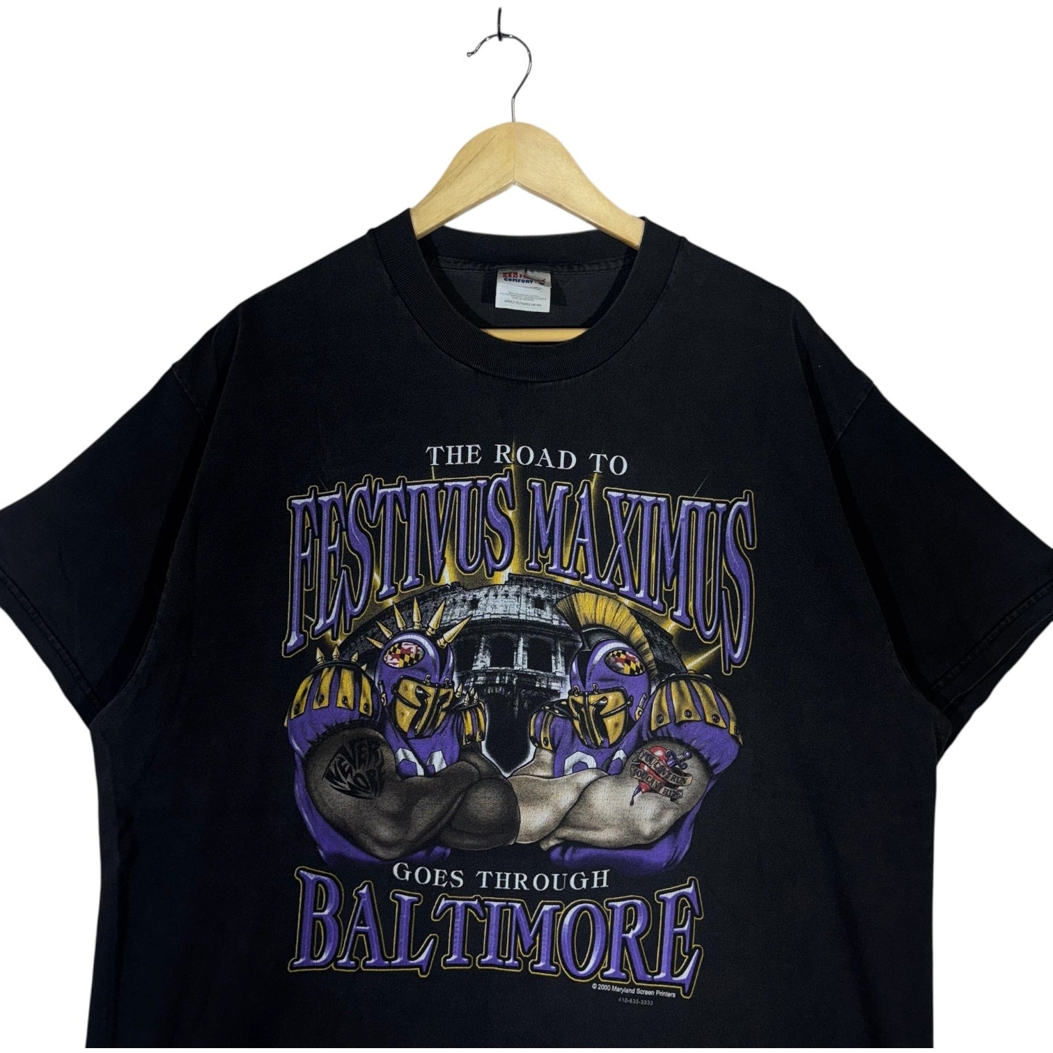 Vintage Baltimore Ravens "Festivus Maximus" Tee