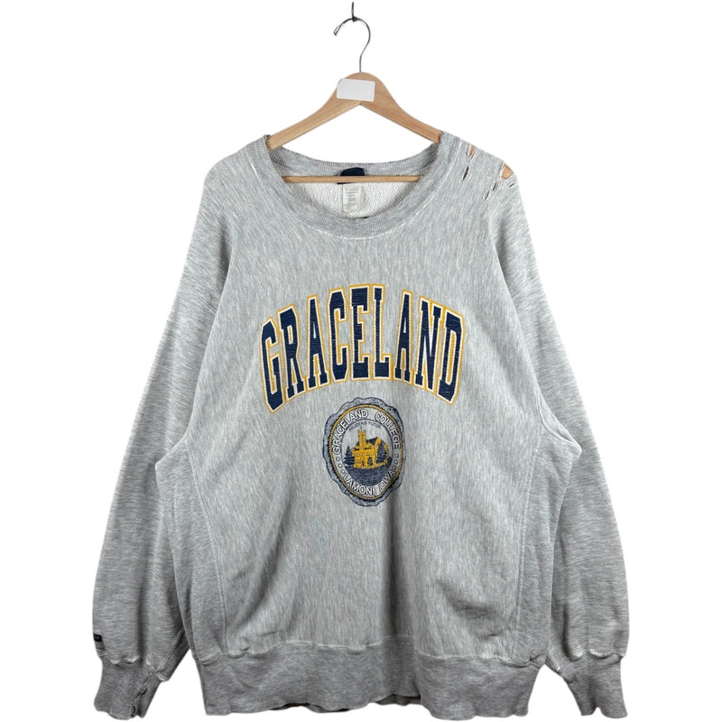 Vintage JanSport Graceland College Pullover Crewneck