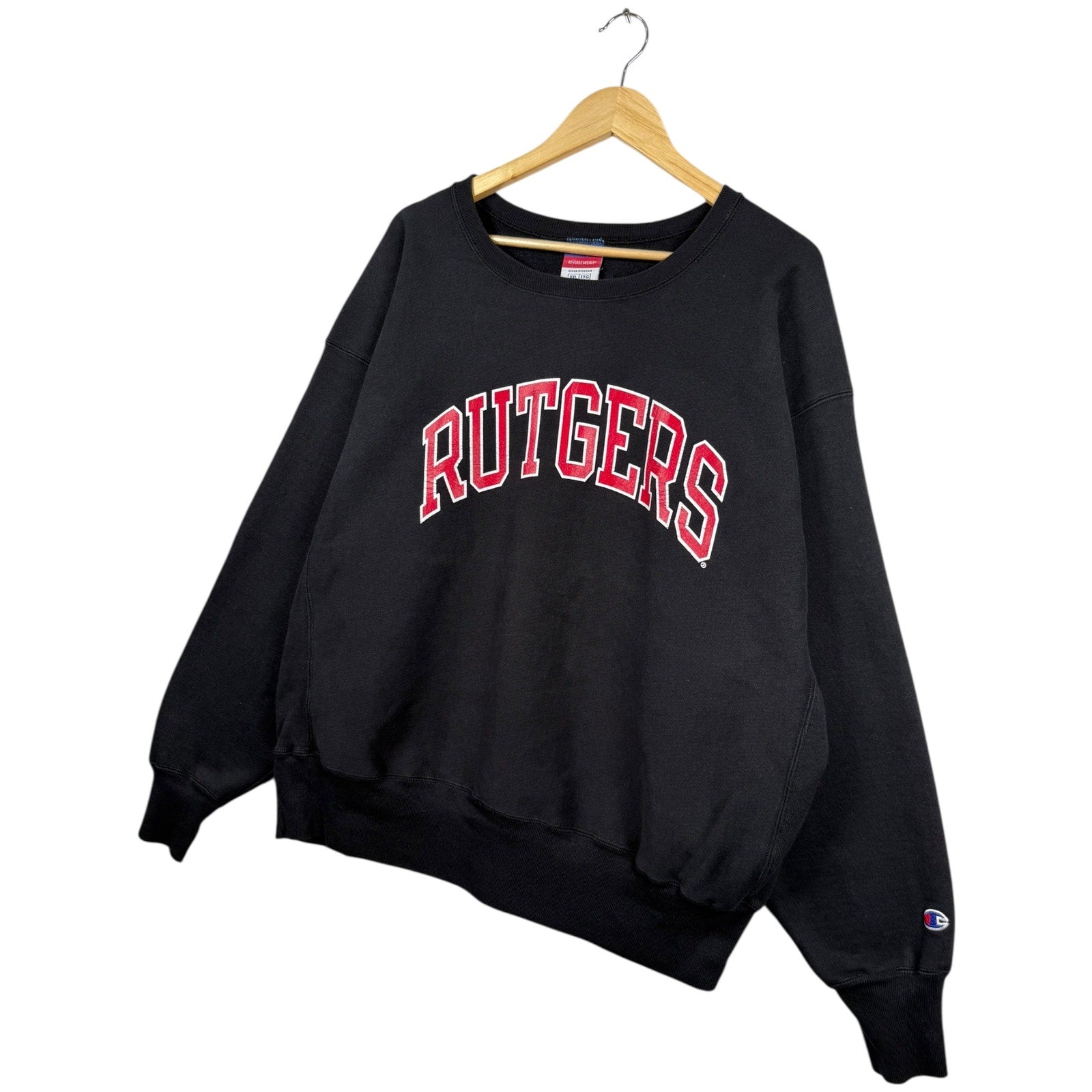 Vintage Champion Rutgers State New Jersey University Sweatshirt