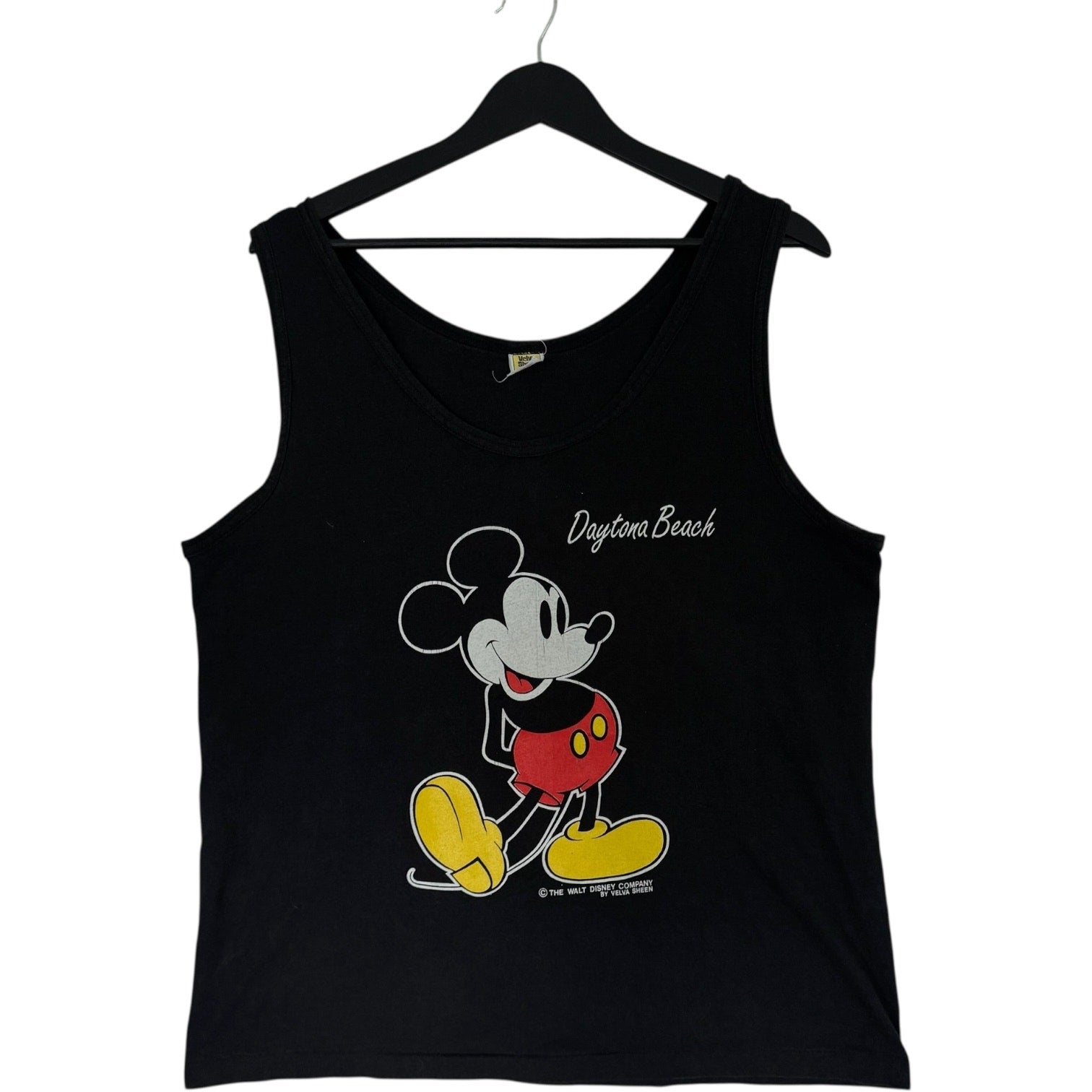 Vintage Women's Mickey Mouse Daytona Beach Tank Top