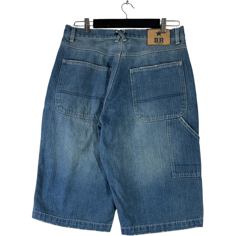 Vintage BR Utility Denim Shorts 34