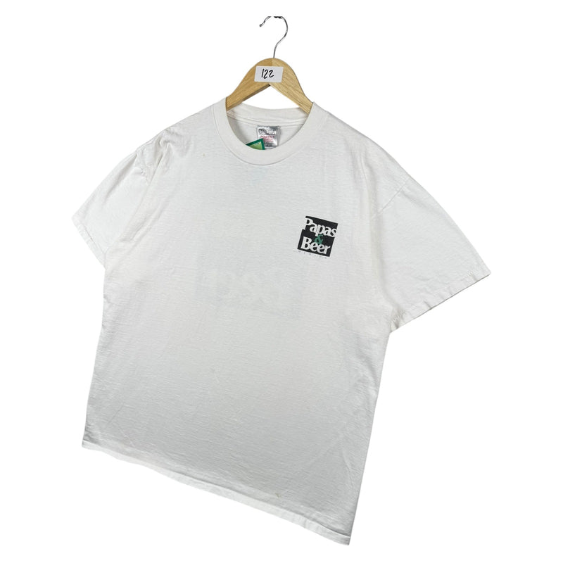 Vintage Oneita Papas & Beer Mexico T-Shirt