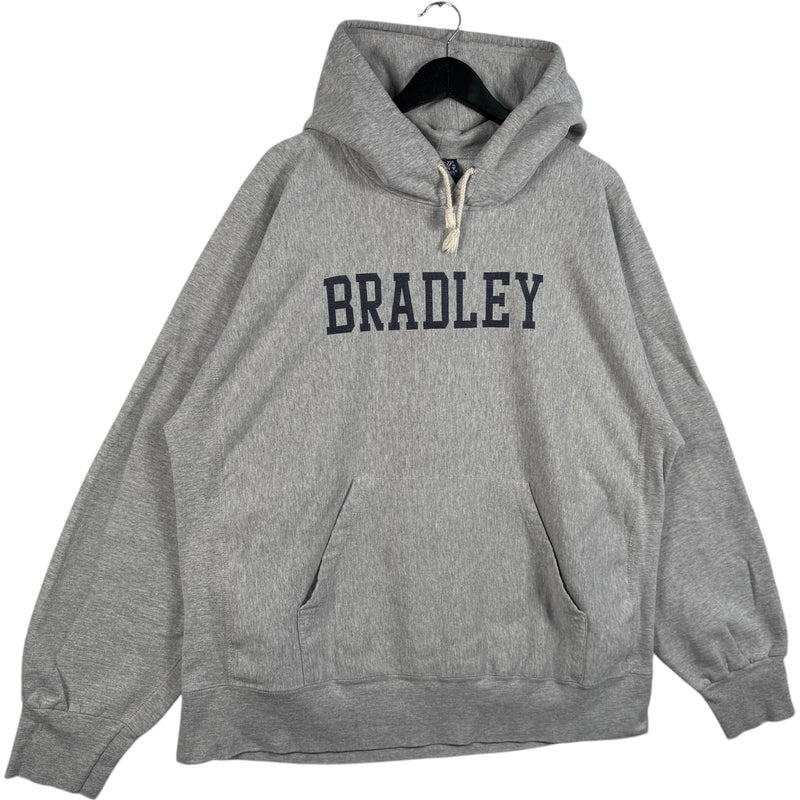 Vintage Bradley University Spellout Pullover Hoodie