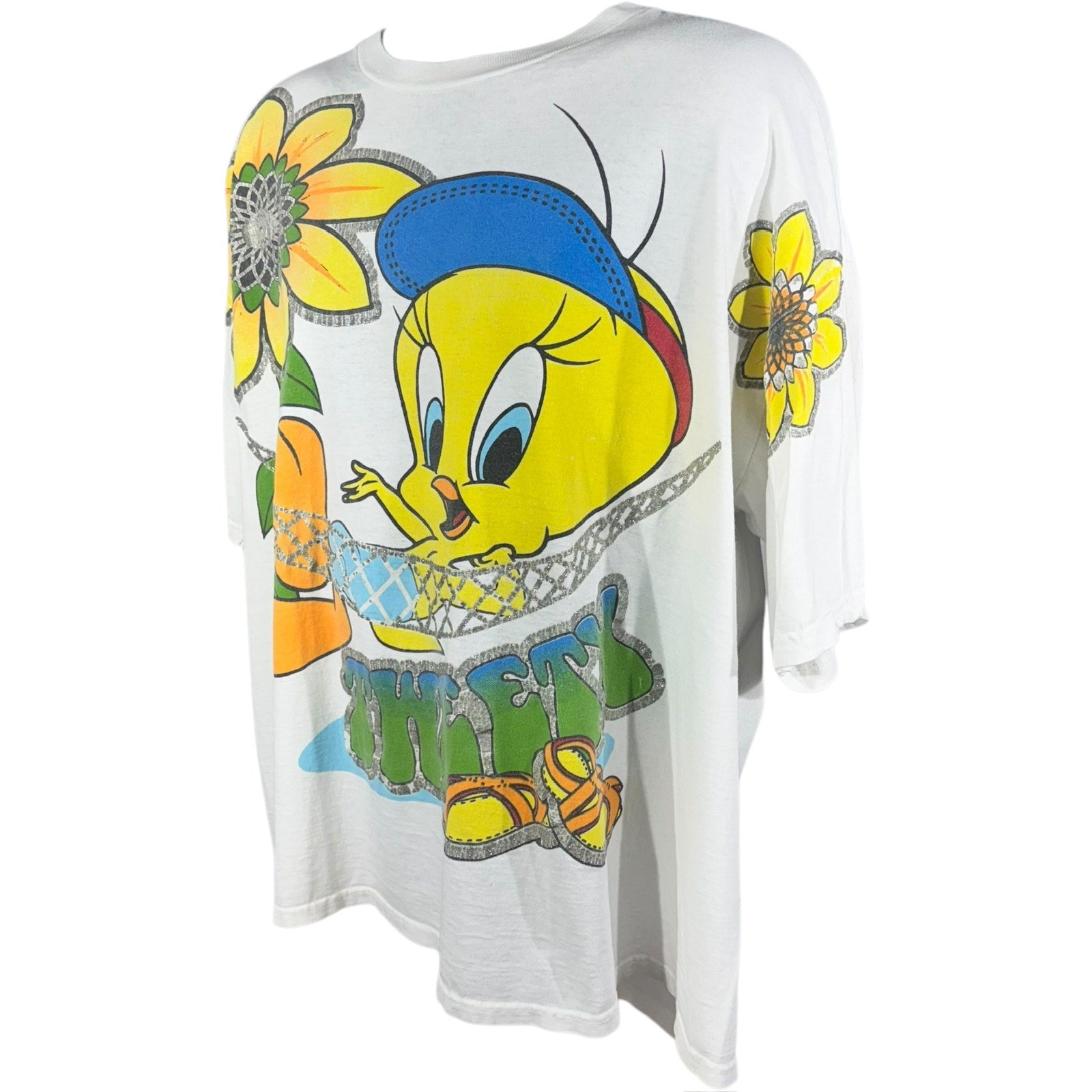 Vintage Looney Tunes Tweety Bird Jumbo Print Tee