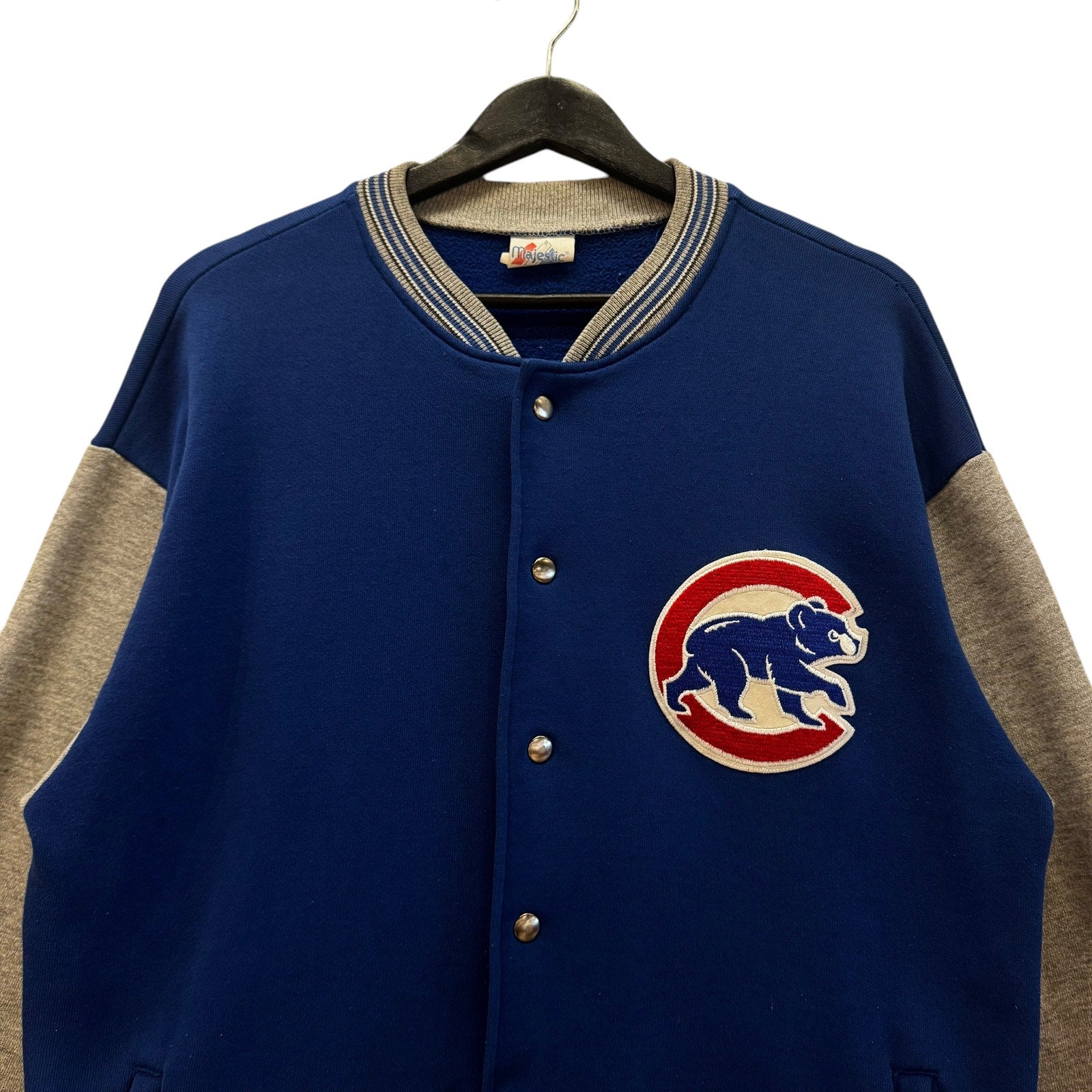 Vintage Majestic Chicago Cubs Varsity Jacket