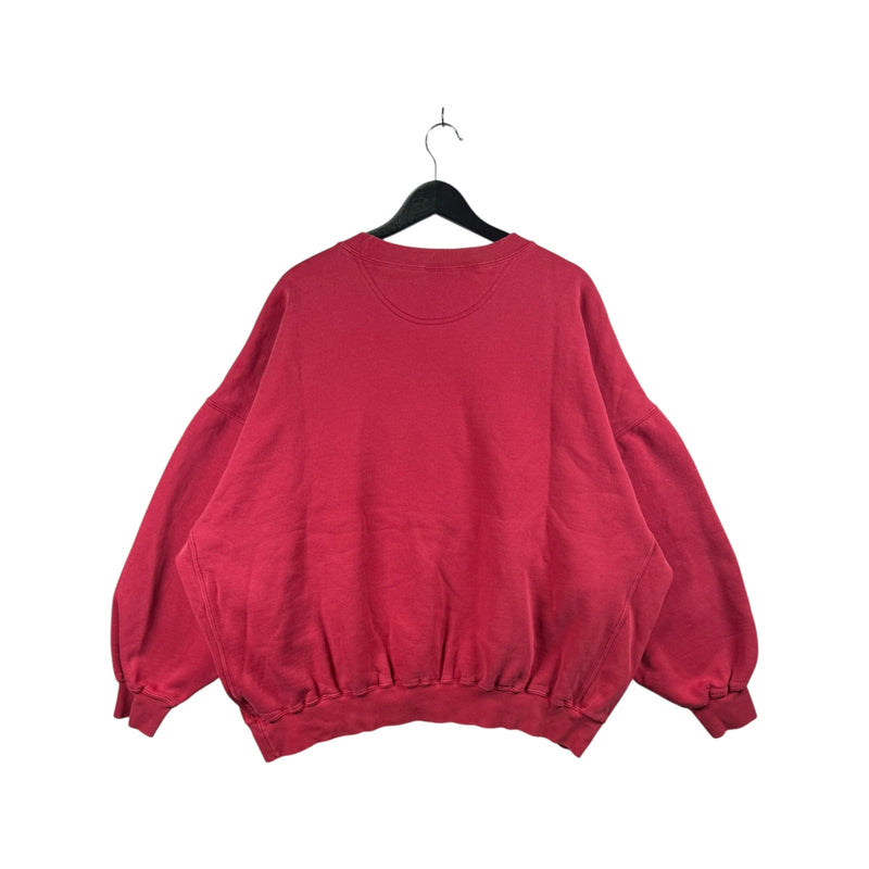 Vintage Nike Plain Embroidered Swoosh Crewneck