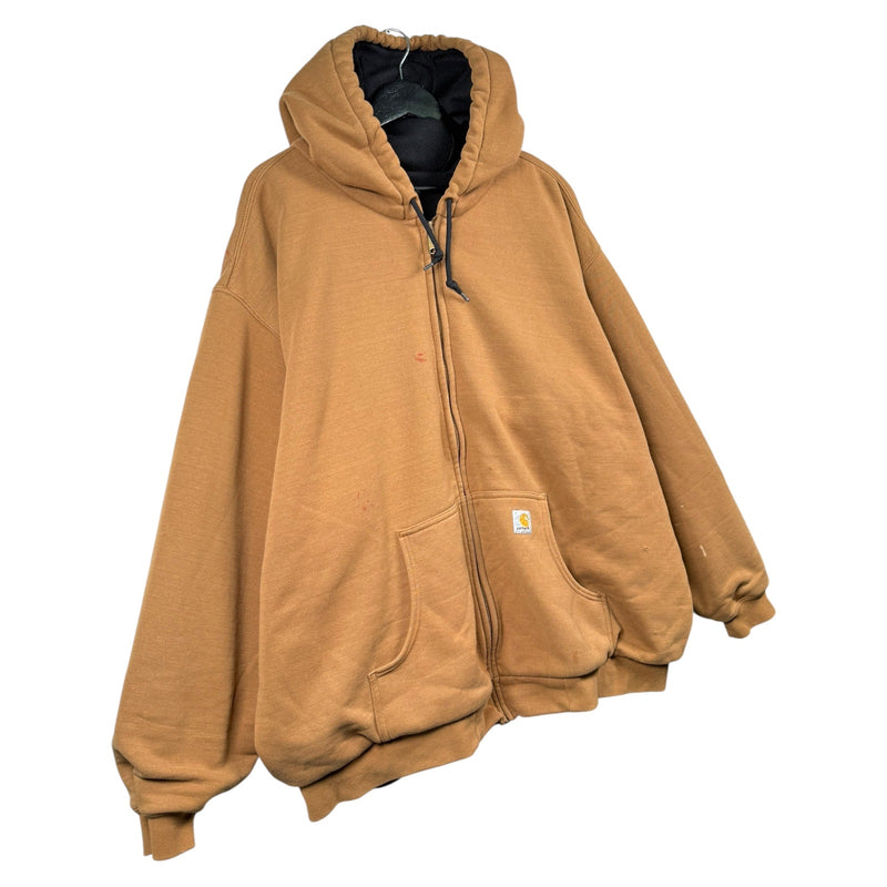 Vintage Carhartt Thermal-Lined Full Zip Hoodie