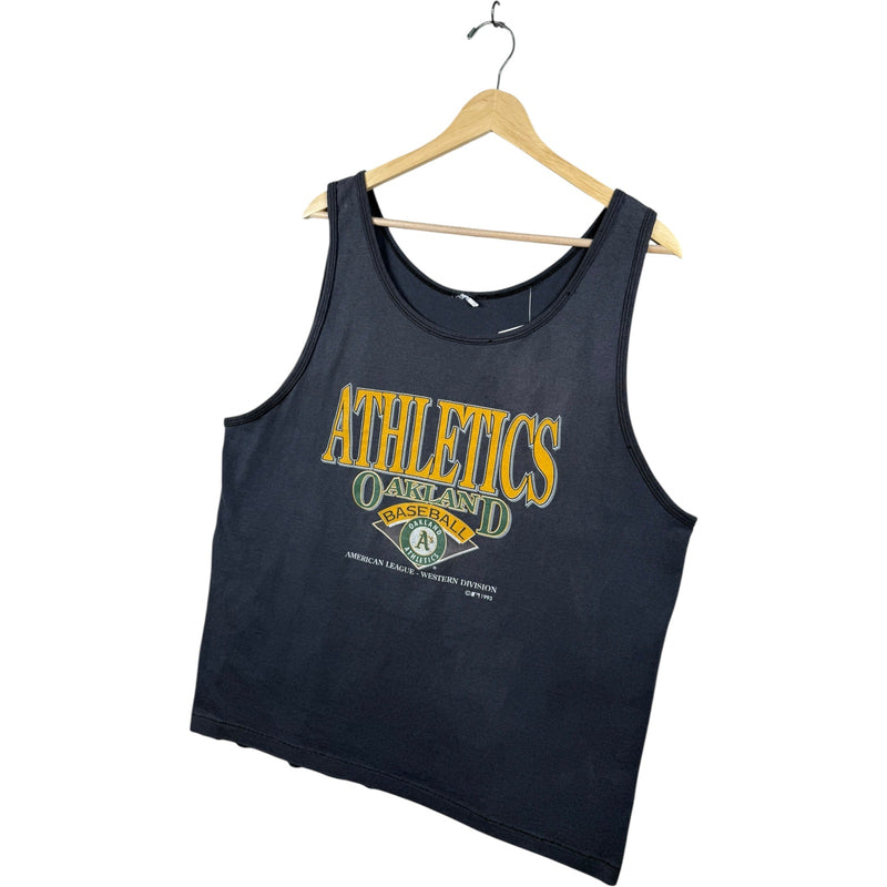 Vintage American League Oakland Athletics Baseball Tank 1993 Top