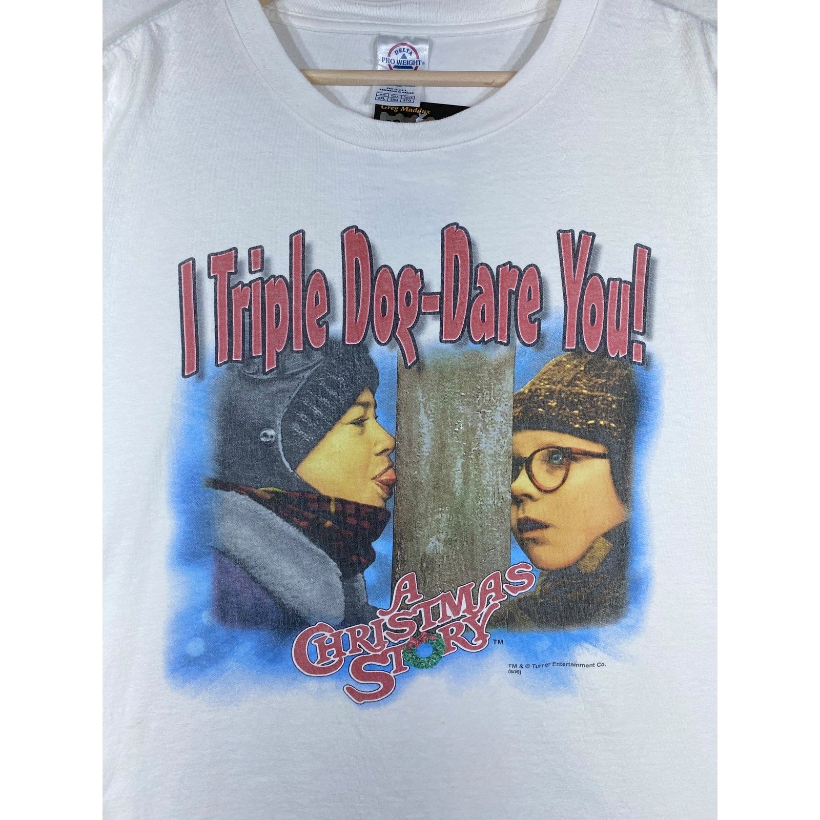 Vintage A Christmas Story Graphic Print T-Shirt