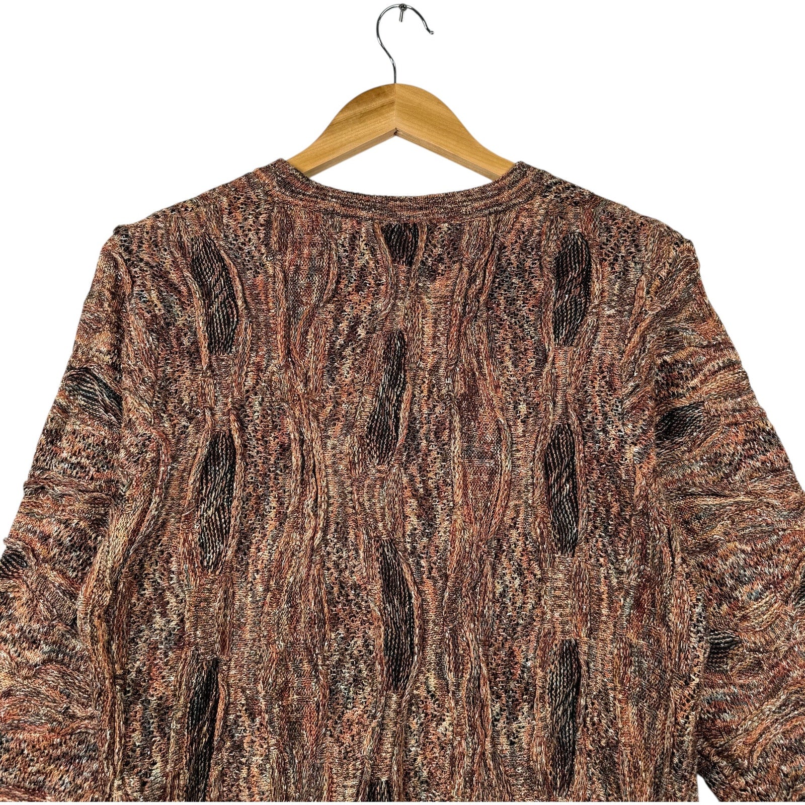 Vintage Coogi 3D Knit Textured Sweater