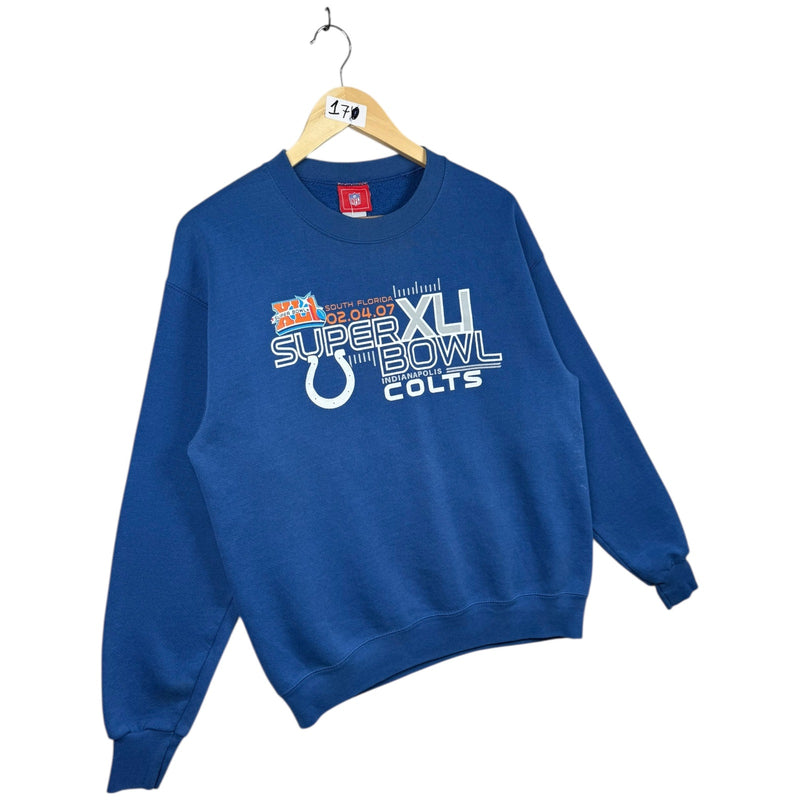 Vintage NFL Super Bowl XLI Indianapolis Colts Crewneck