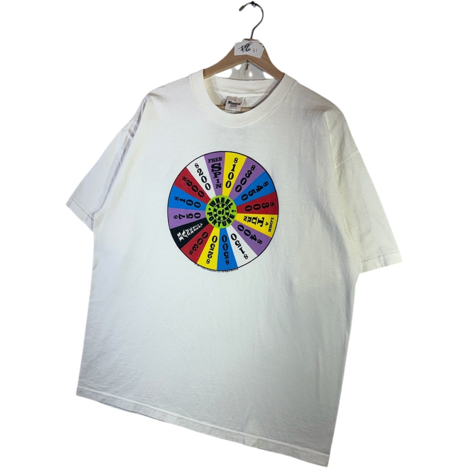 Vintage Wheel of Fortune Graphic T-Shirt