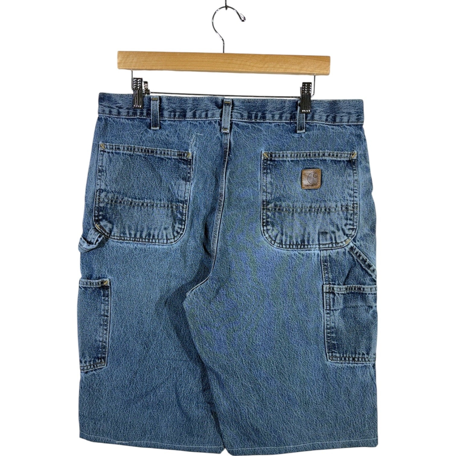Vintage Carhartt Denim Carpenter Shorts 36