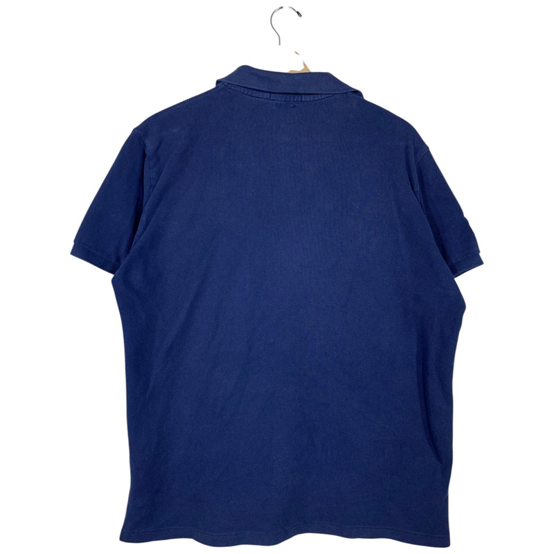 Vintage Polo Ralph Lauren Striped Crest Short Sleeve Polo