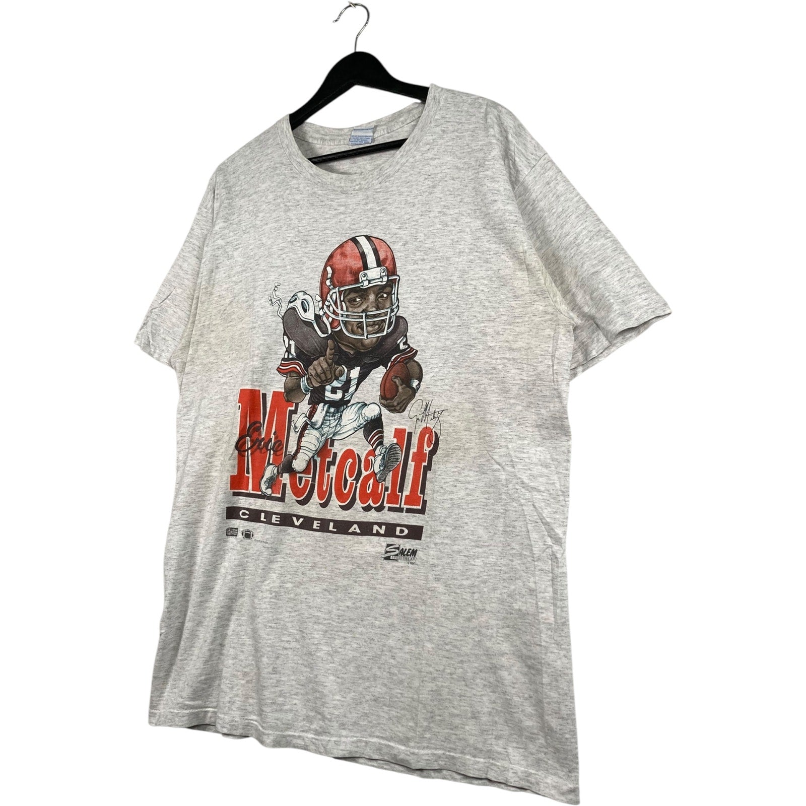 Vintage Cleveland Browns Eric Metcalf NFL T-Shirt 90s