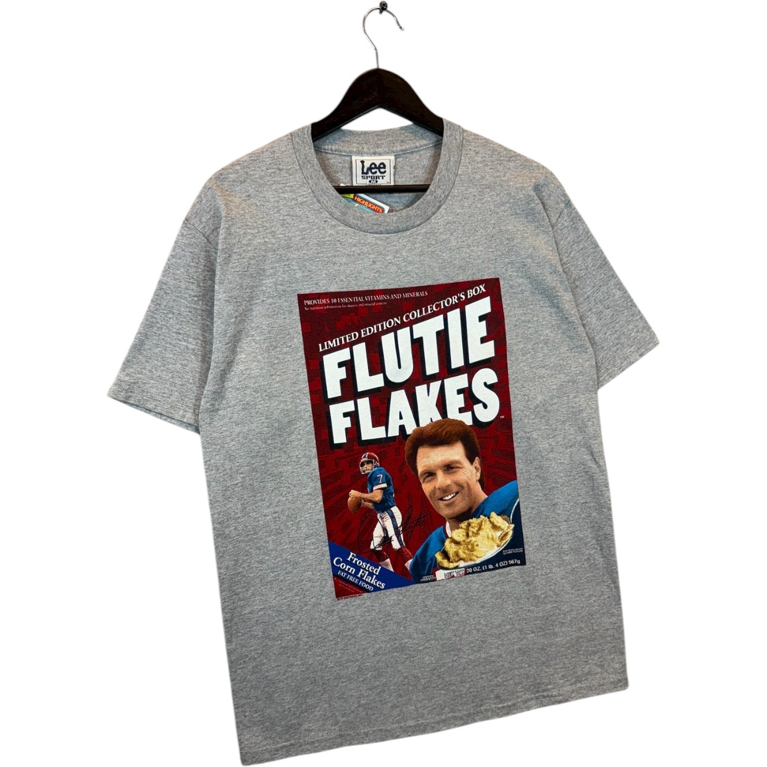 Vintage Lee Flutie Flakes Doug Flutie NFL T-Shirt