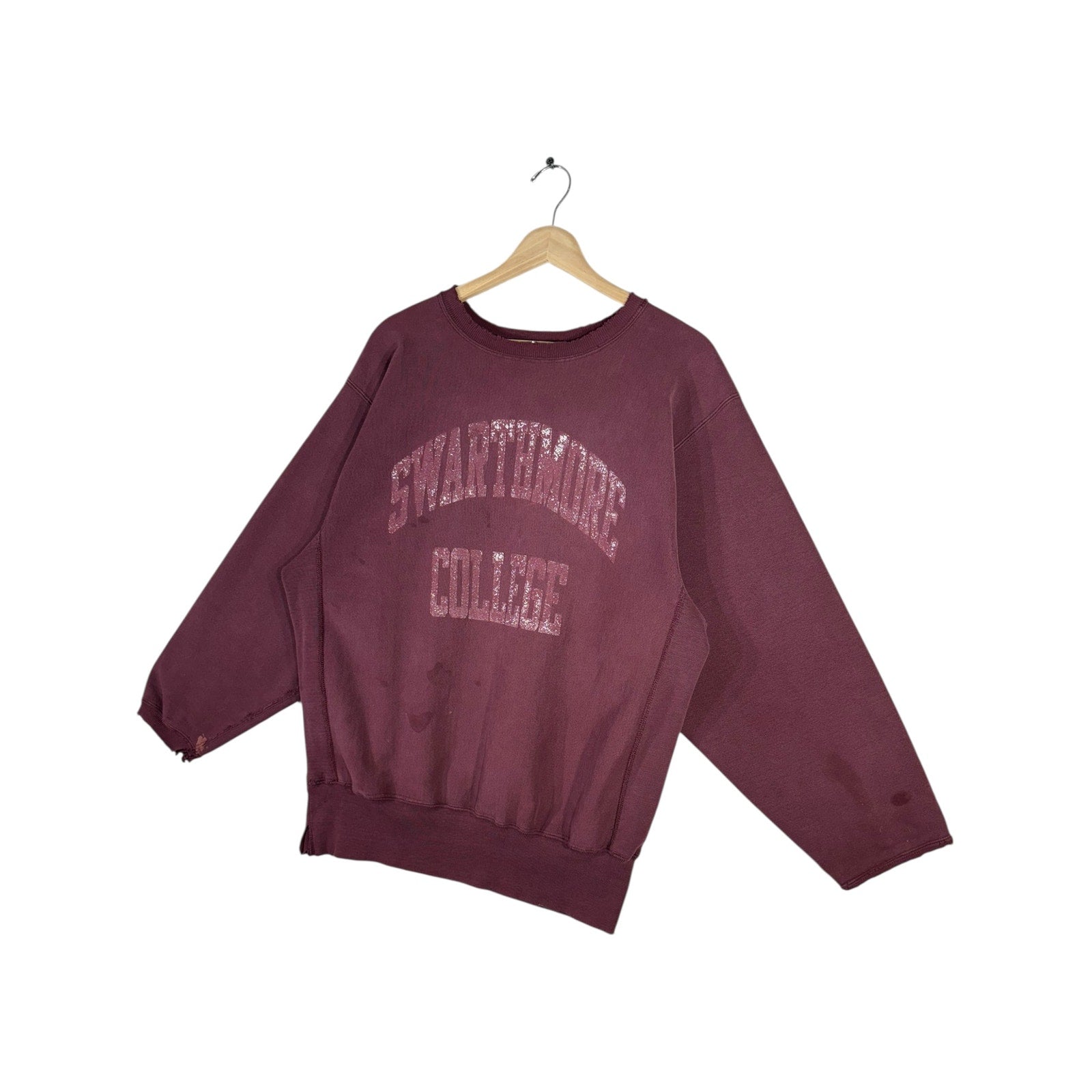Vintage Champion Reverse Weave Swarthmore College Crewneck