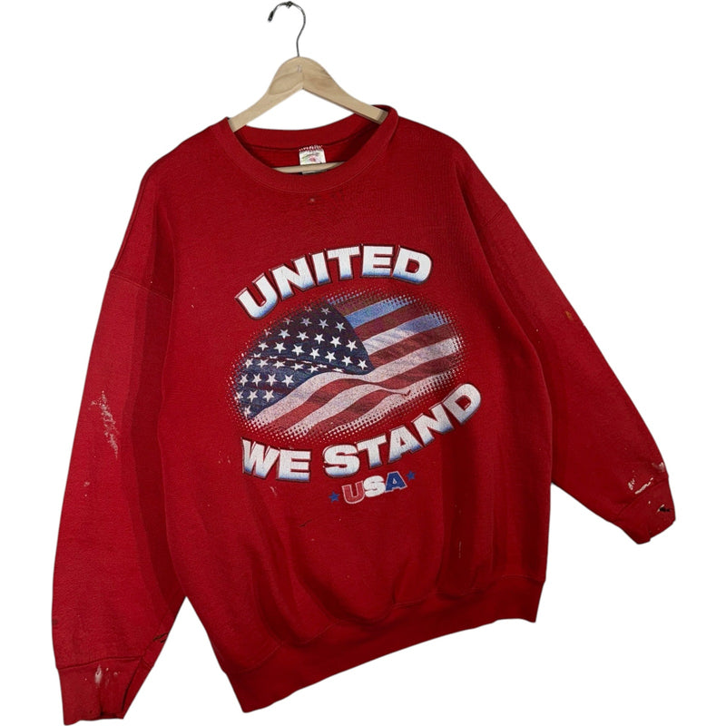 Vintage United We Stand USA Crewneck