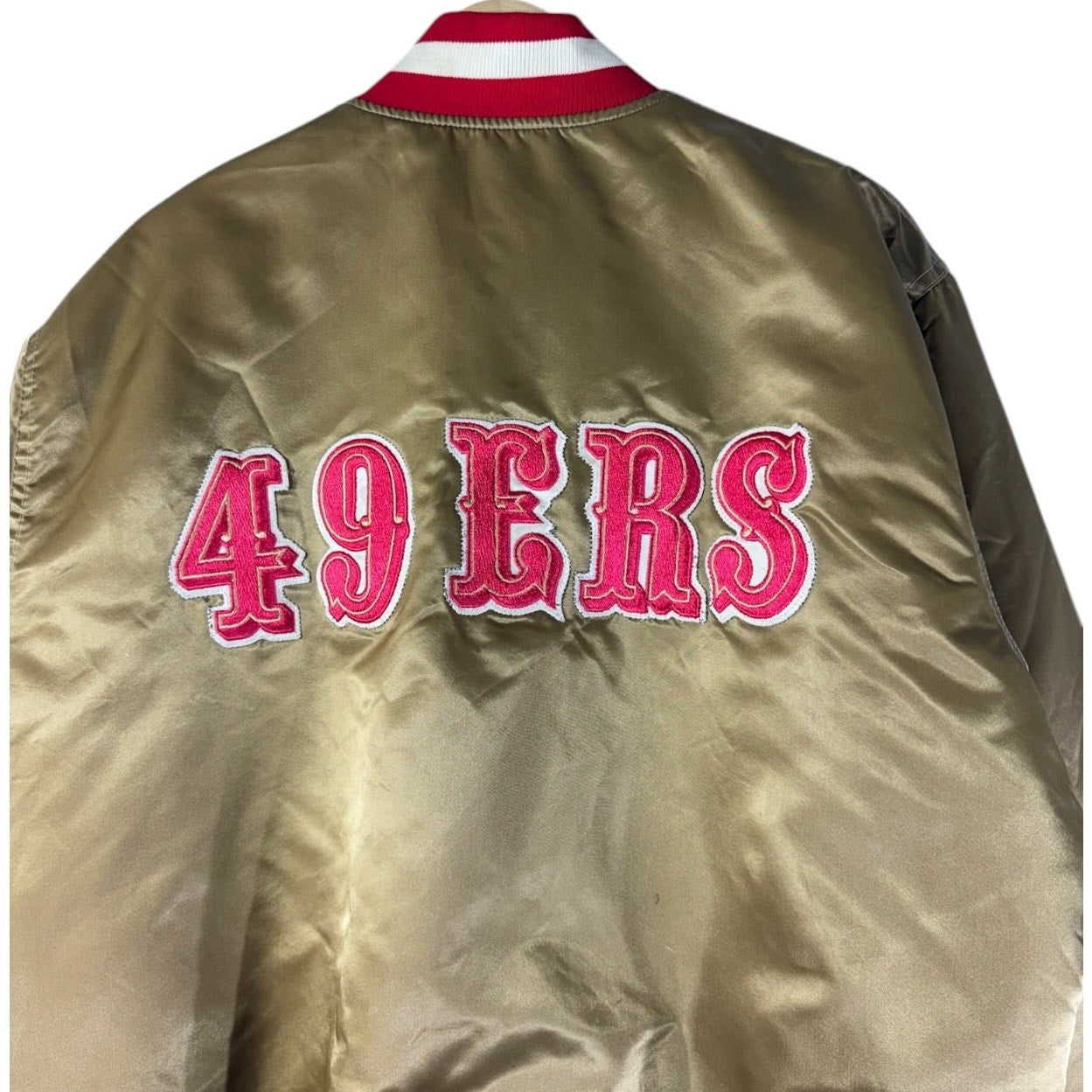 Vintage Starter San Francisco 49ers Satin Bomber Jacket