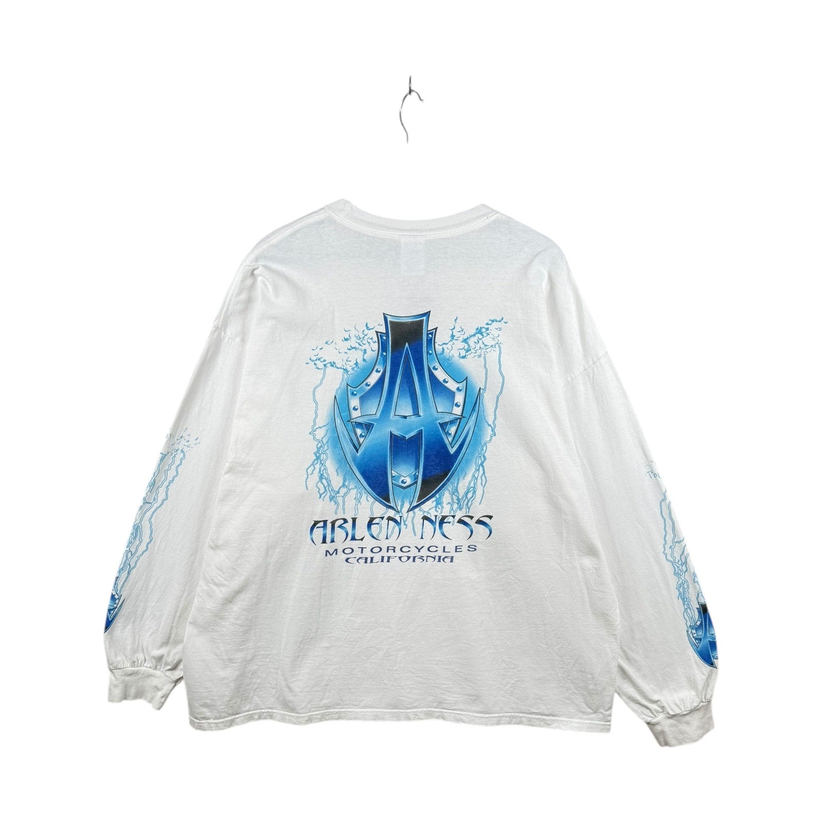 Vintage Arlen Ness Motorcycles California Long Sleeve T-Shirt