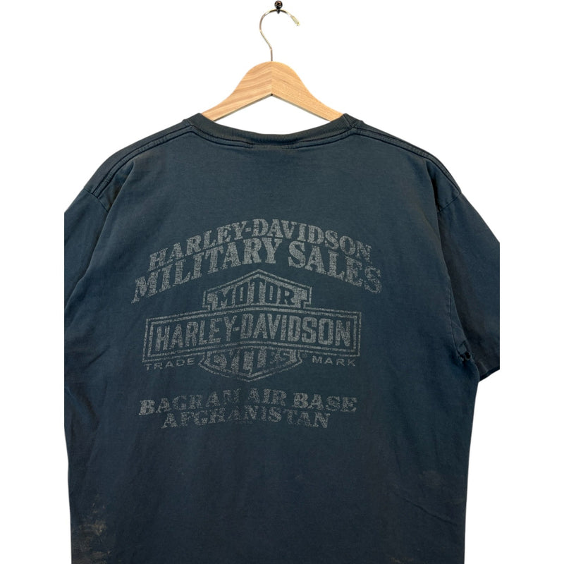 Vintage Harley Davidson Military Sales T-Shirt