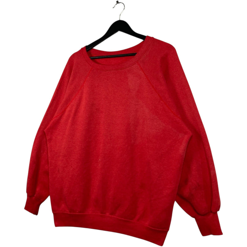 Vintage Blank Red Crewneck