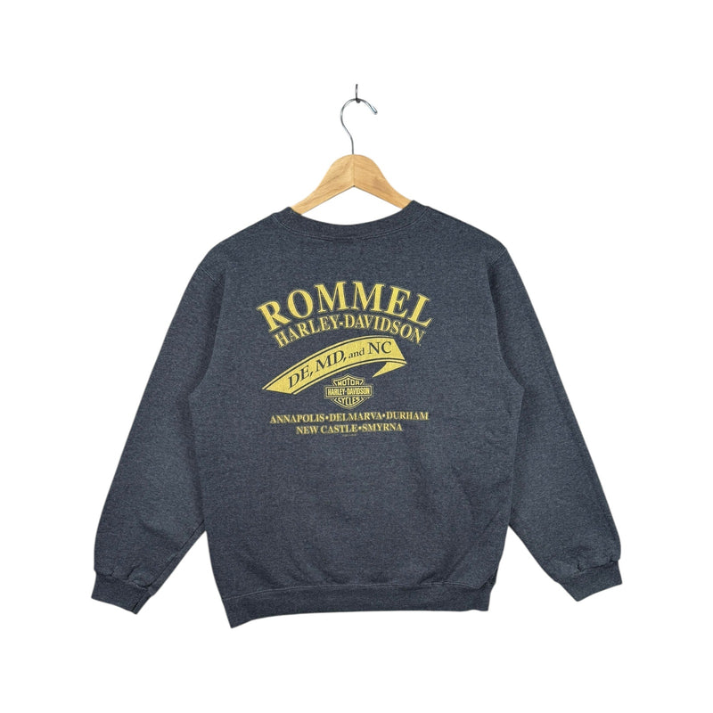 Vintage Harley Davidson Rommel DE MD NC Crewneck
