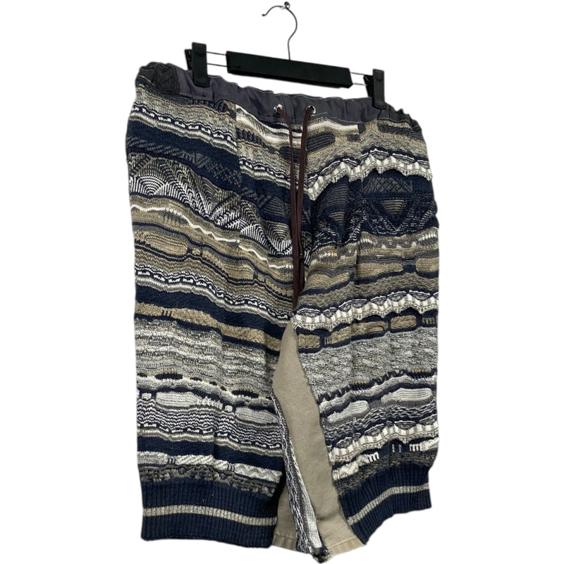 Vintage Coogi Cut & Sew Patchwork Shorts 34