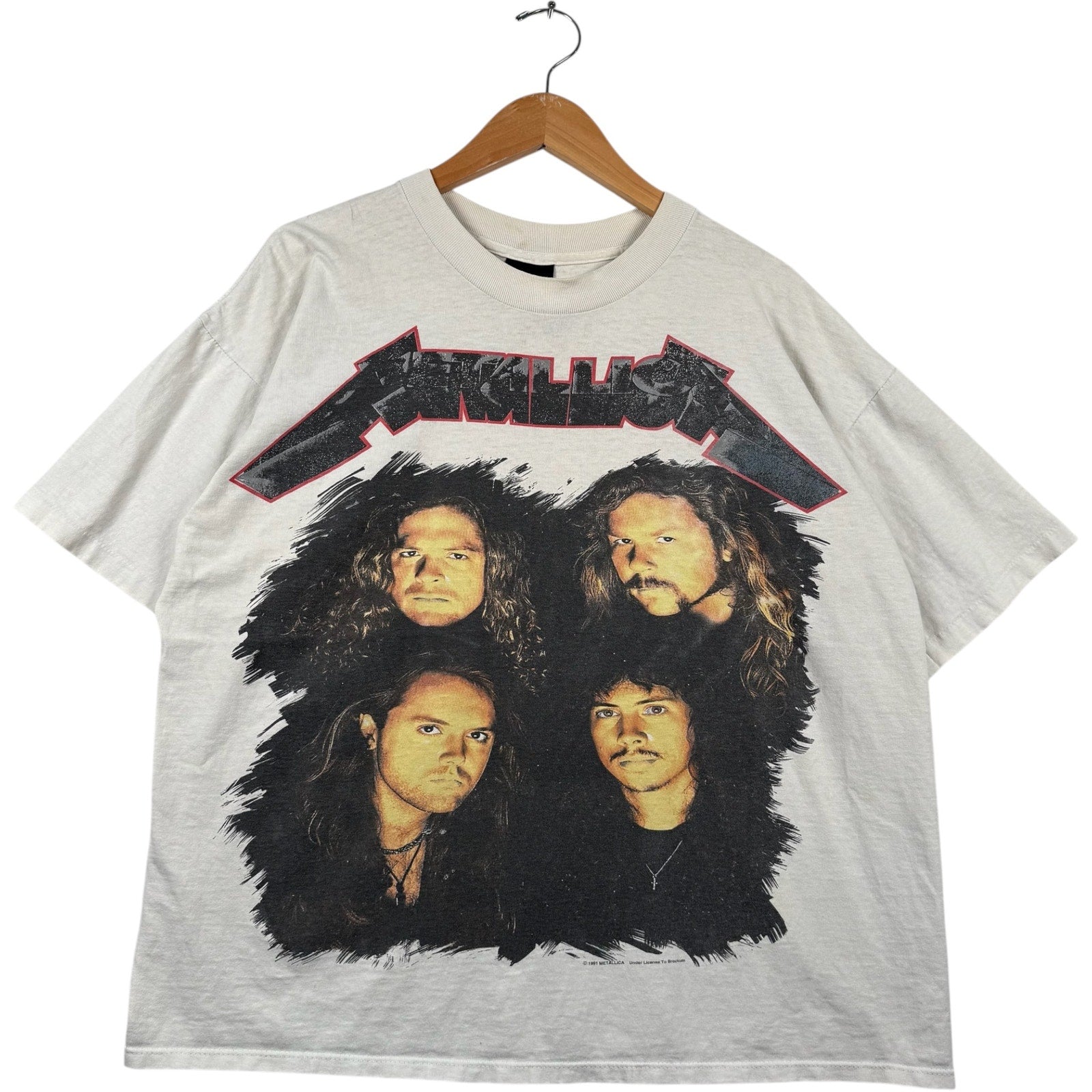 Vintage Metallica Wherever I May Roam Stage Set Tee 1991