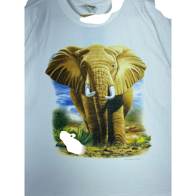 Vintage Elephant Graphic T-Shirt