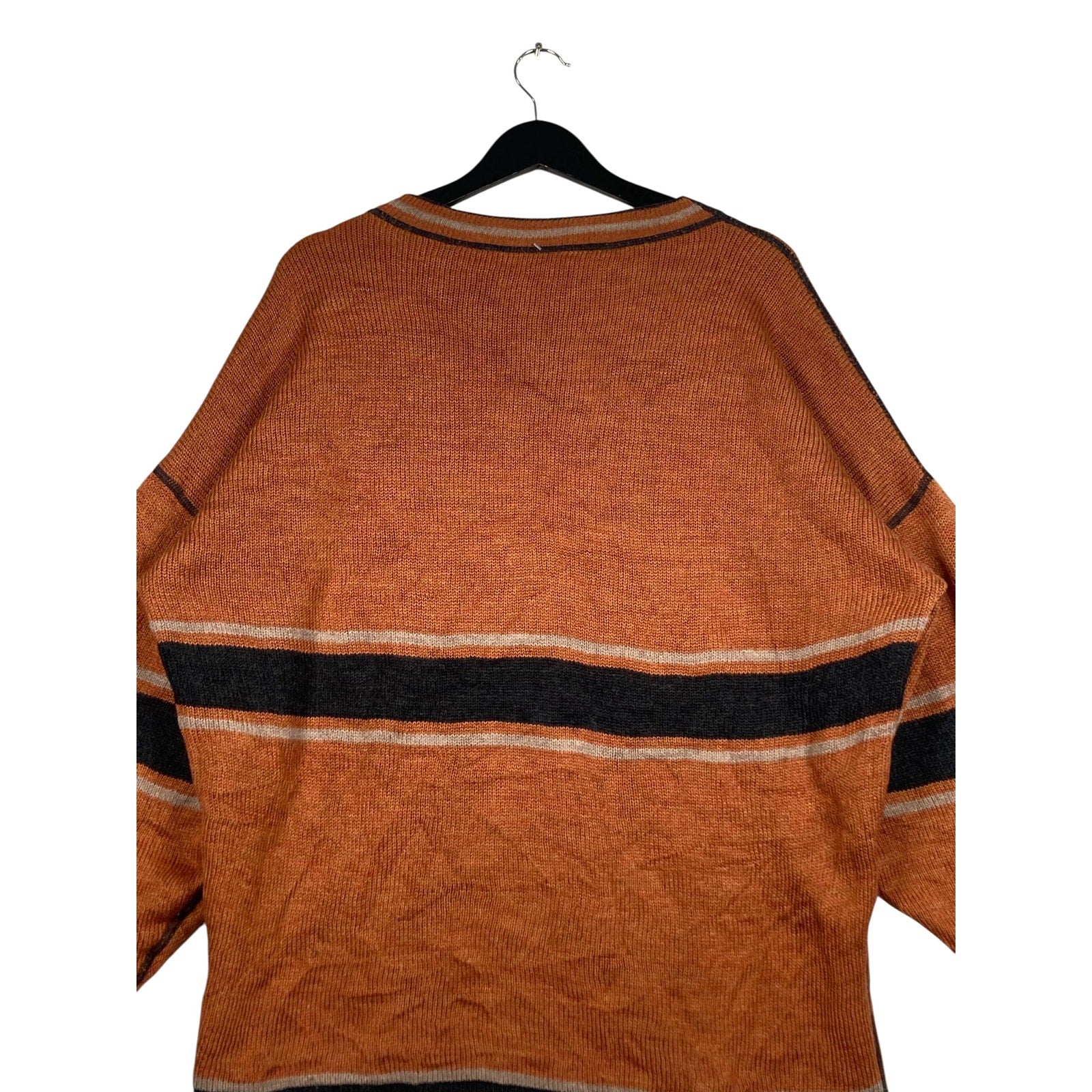 Vintage Essential Solid Striped Sweater