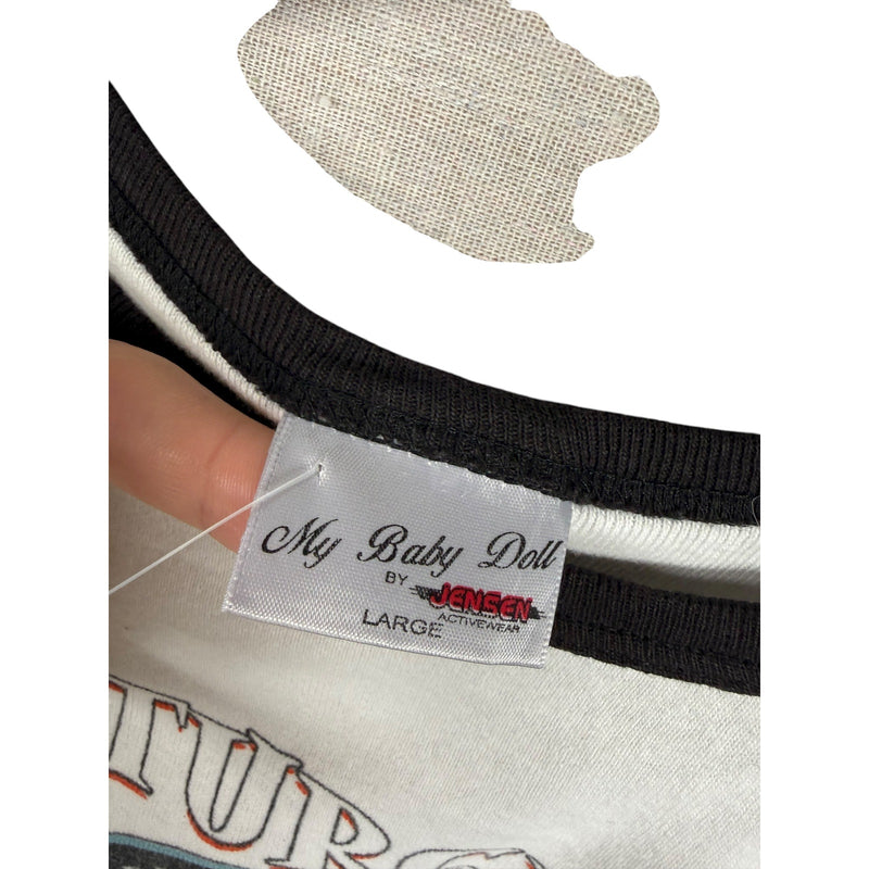 Vintage Sturgis Bike Week 2003 Ringer Women's T-Shirt