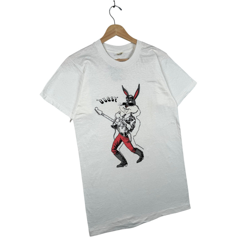 Vintage Looney Tunes Bugs Bunny Bugsy Guitar T-Shirt