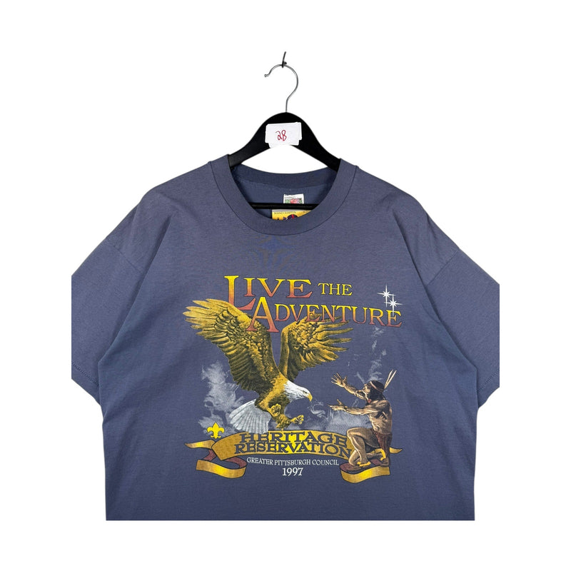 Vintage Live the Adventure Heritage Reservation T-Shirt